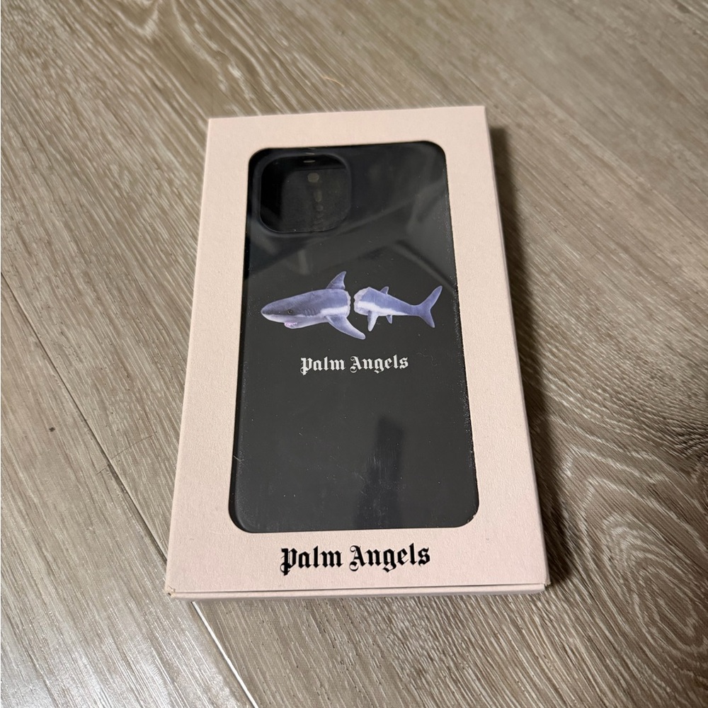 Palm Angels Black Logo iPhone 12 12 Pro Case - Picture 6 of 6
